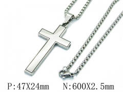HY Wholesale Stainless Steel 316L Necklaces (Religion Style)-HY09N1015OQ