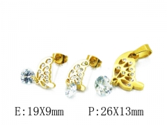 HY 316L Stainless Steel jewelry Animal Set-HY12S0887OW