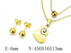 HY Wholesale 316L Stainless Steel Lover jewelry Set-HY91S0838HFF