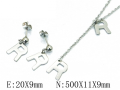 HY Wholesale 316 Stainless Steel Font jewelry Set-HY59S1602KLR