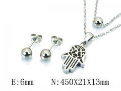 HY Wholesale 316L Stainless Steel jewelry Set-HY91S0851OW