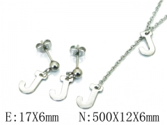HY Wholesale 316 Stainless Steel Font jewelry Set-HY59S1610KLE