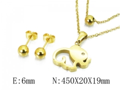 HY 316L Stainless Steel jewelry Animal Set-HY91S0831HRR