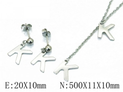 HY Wholesale 316 Stainless Steel Font jewelry Set-HY59S1609KLR