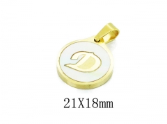 HY Wholesale 316L Stainless Steel Pendant-HY12P0909JLD