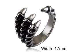 HY Wholesale 316L Stainless Steel Rings-HY0014R188