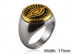 HY Wholesale 316L Stainless Steel Rings-HY0014R252