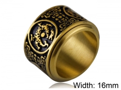 HY Wholesale 316L Stainless Steel Rings-HY0014R063