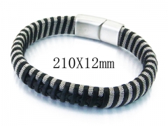HY Stainless Steel 316L Bangle (Steel Wire)-HY23B0285HLS