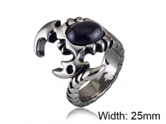 HY Wholesale 316L Stainless Steel Rings-HY0014R092