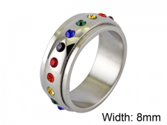 HY Wholesale 316L Stainless Steel Rings-HY0014R029