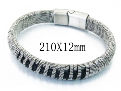 HY Stainless Steel 316L Bangle (Steel Wire)-HY23B0284HLQ
