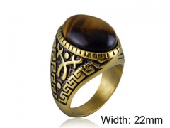 HY Wholesale 316L Stainless Steel Rings-HY0014R225