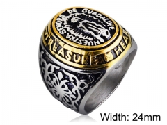 HY Wholesale 316L Stainless Steel Rings-HY0014R222