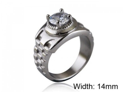 HY Wholesale 316L Stainless Steel Rings-HY0014R218