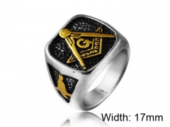 HY Wholesale 316L Stainless Steel Rings-HY0014R175