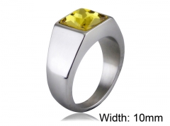 HY Wholesale 316L Stainless Steel Rings-HY0014R039