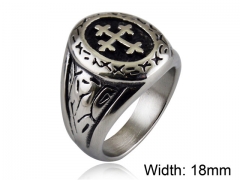 HY Wholesale 316L Stainless Steel Rings-HY0014R201