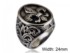 HY Wholesale 316L Stainless Steel Rings-HY0014R194