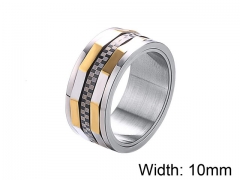 HY Wholesale 316L Stainless Steel Rings-HY005R073