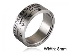 HY Wholesale 316L Stainless Steel Rings-HY0014R152