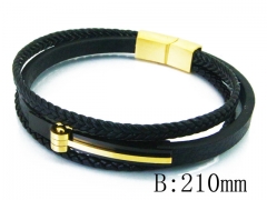 HY Wholesale Bracelets (Leather)-HY23B0343HOR