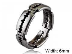 HY Wholesale 316L Stainless Steel Rings-HY0014R251