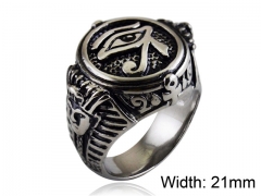 HY Wholesale 316L Stainless Steel Rings-HY0014R254