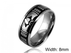 HY Wholesale 316L Stainless Steel Rings-HY0014R124