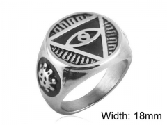 HY Wholesale 316L Stainless Steel Rings-HY0014R178