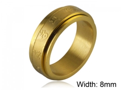 HY Wholesale 316L Stainless Steel Rings-HY0014R105