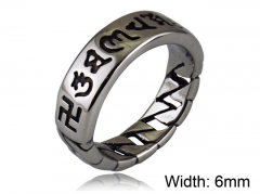 HY Wholesale 316L Stainless Steel Rings-HY0014R198