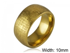 HY Wholesale 316L Stainless Steel Rings-HY0014R054