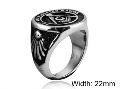 HY Wholesale 316L Stainless Steel Rings-HY0014R097