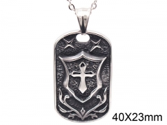 HY Wholesale Stainless steel 316L Pendant (not includ chain)-HY0019P003