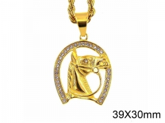 HY Jewelry Wholesale Stainless Steel Animal Pendant (not includ chain)-HY0061P139