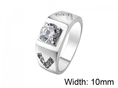 HY Wholesale 316L Stainless Steel Rings-HY0013R565