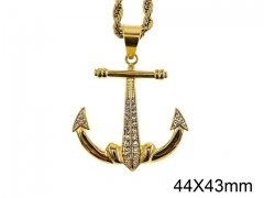 HY Jewelry Wholesale Stainless Steel Crystal or Zircon Pendant (not includ chain)-HY0061P120
