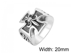 HY Wholesale 316L Stainless Steel Rings-HY0013R641