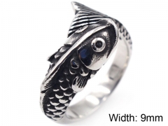 HY Wholesale 316L Stainless Steel Rings-HY0019R324