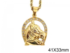 HY Jewelry Wholesale Stainless Steel Animal Pendant (not includ chain)-HY0061P138