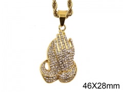 HY Jewelry Wholesale Stainless Steel Animal Pendant (not includ chain)-HY0061P010