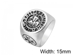 HY Wholesale 316L Stainless Steel Rings-HY0013R643