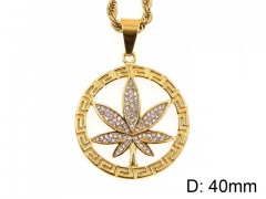 HY Jewelry Wholesale Stainless Steel Crystal or Zircon Pendant (not includ chain)-HY0061P082