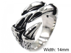 HY Wholesale 316L Stainless Steel Rings-HY0019R346