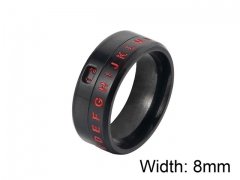 HY Wholesale 316L Stainless Steel Rings-HY0013R400