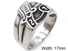 HY Wholesale 316L Stainless Steel Rings-HY0019R319