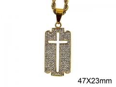 HY Jewelry Wholesale Stainless Steel Crystal or Zircon Pendant (not includ chain)-HY0061P140