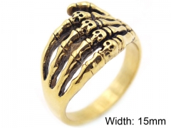 HY Wholesale 316L Stainless Steel Rings-HY0019R462