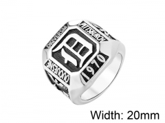 HY Wholesale 316L Stainless Steel Rings-HY0013R591